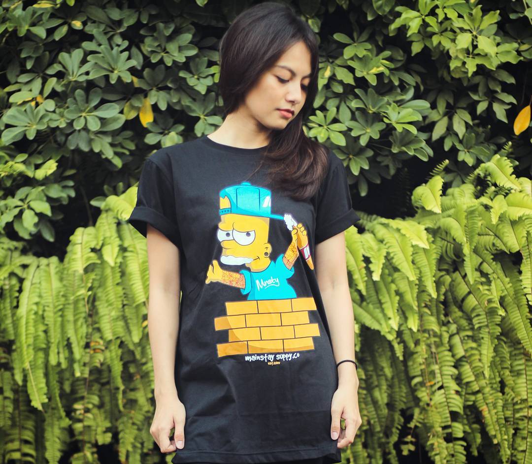 "DRUNK BART SS" <a href="/MainstayCloth/">MAINSTAY clothes</a> Available at Jakcloth Store | Visit Us on Instagram: jakclothstore