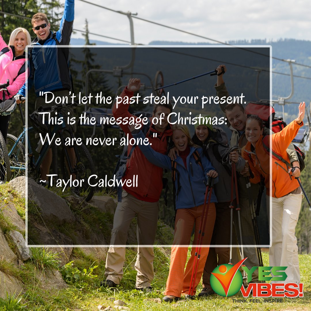 shareyesvibes's tweet image. You are never alone #YesVibes #PracticeGrace #ChristmasCheer