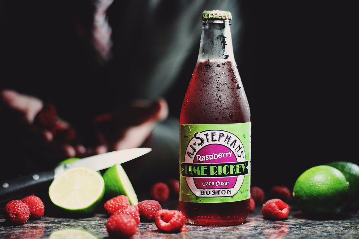 REVIEW: AJ Stephans Raspberry Lime Rickey. Full lime. Artificial raspberry. Syrupy. I'd pass if I were you. Fivestarsoda.com