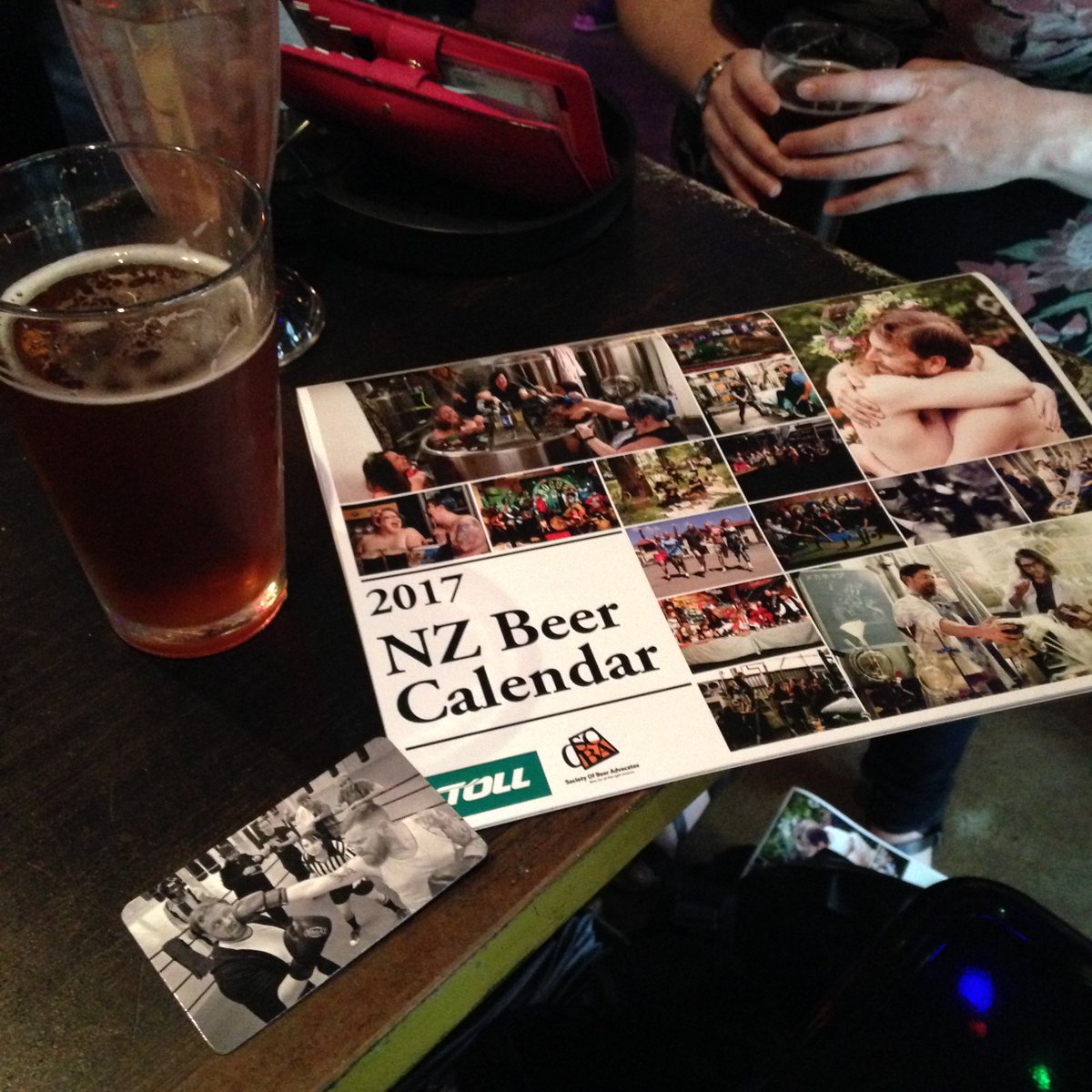 Pick up or buy your <a href="/NZbeercalendar/">NZ Beer Calendar</a> at <a href="/GoldingsFD/">Golding's Free Dive</a> now! We’re at the table under the beer menu.