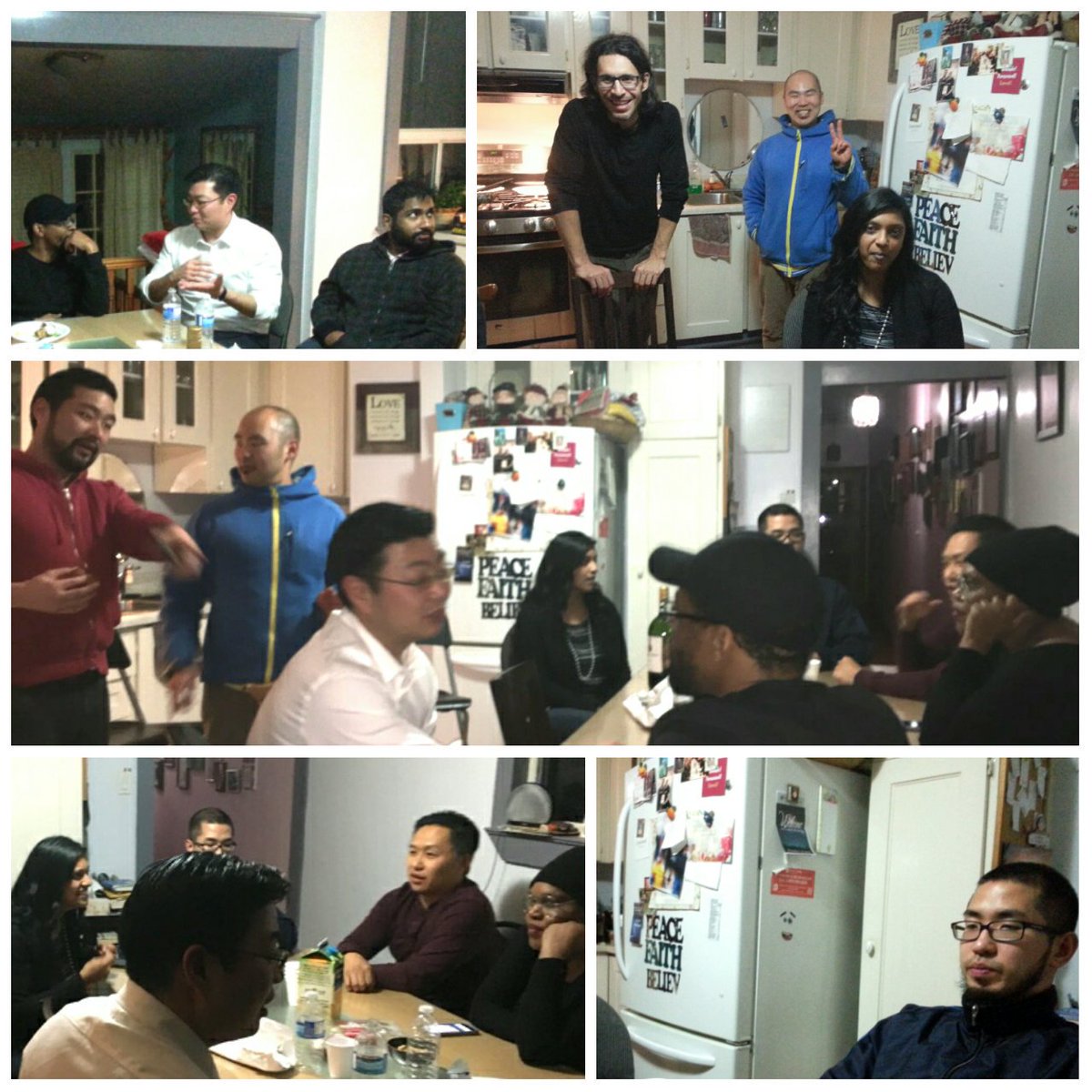 TheWordBeFresh's tweet photo. Good food + good conversations + new/old friends = good Christmas dinner. ☺ https://t.co/cR4RCI3Tjs