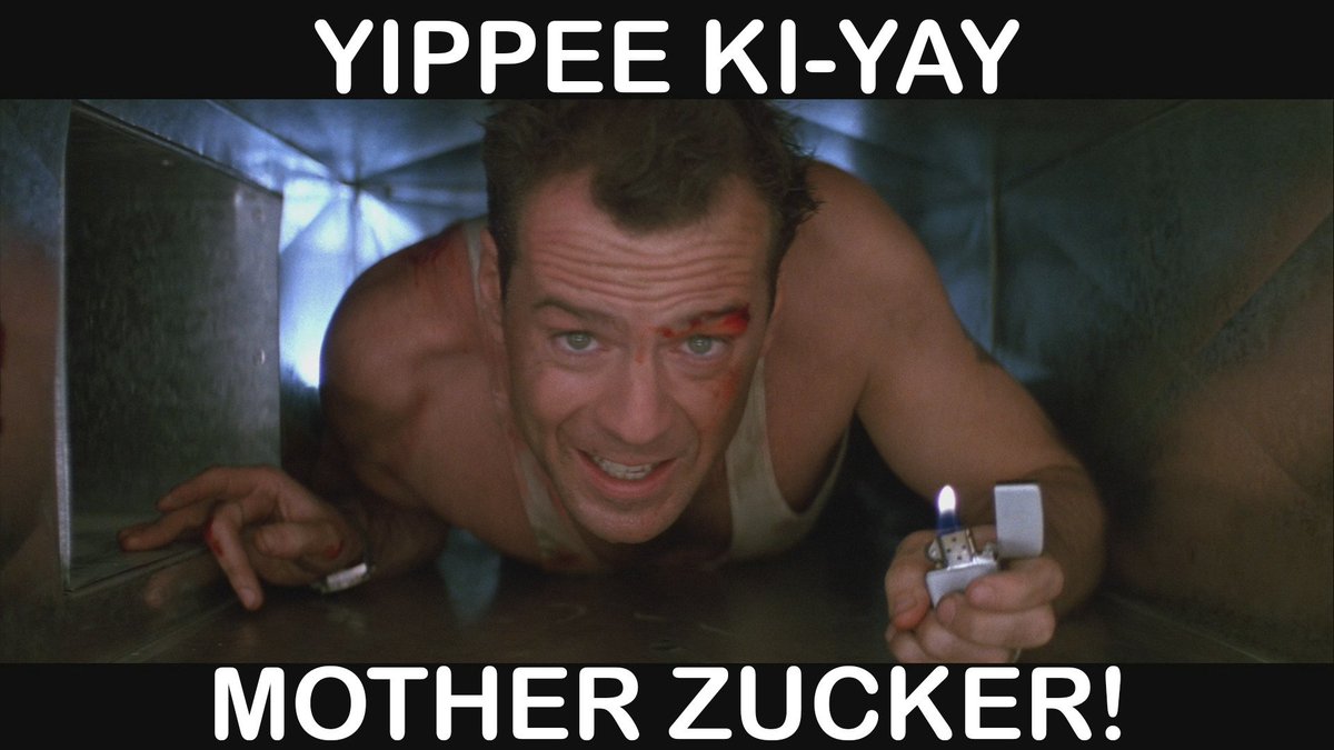 Image result for yippee ki yay mother zucker