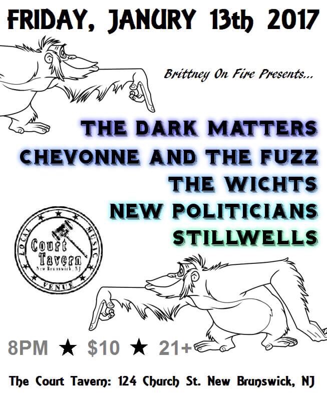 Friday the 13th! Mark your calendars. This is our only booked stateside show til Summer!!! #music #local #newjersey #courttavern #live