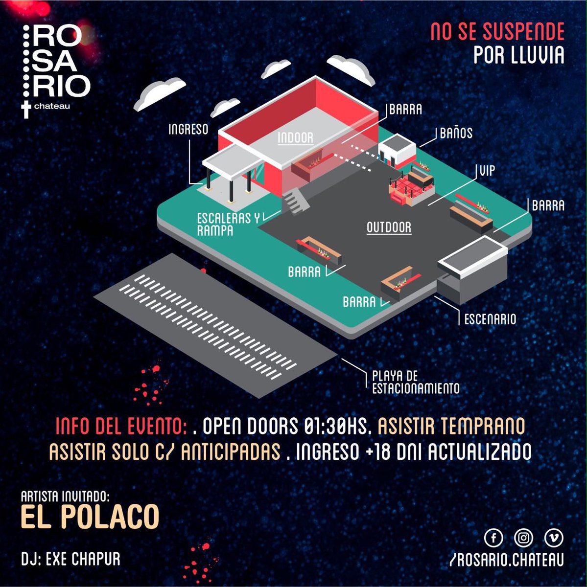 24.12 en Rosario Chateau #nochebuena #ElPolaco
ANTICIPADAS ACÁ 💣
Wp 3518037309