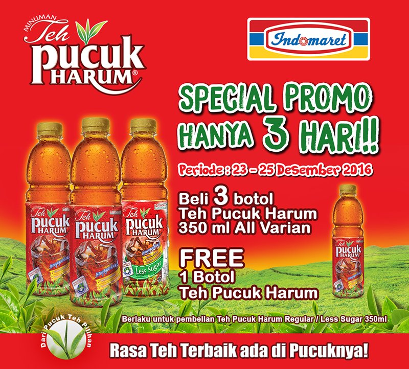 Teh Pucuk Harum Less Sugar 500ml Daftar Harga Terupdate dan Source · Langsung FREE 1 Botol