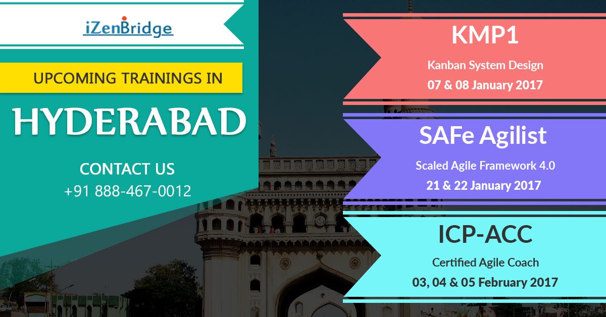 iZenBridge's tweet photo. Check our upcoming programs in #Hyderabad.  Join now and take your career to next level. https://t.co/xYcEYN26q7