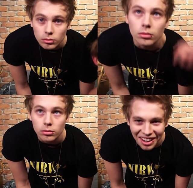 rosesash's tweet photo. #welovelukebecause how can ppl hate this pretty boy? https://t.co/LUUZy9YTcN