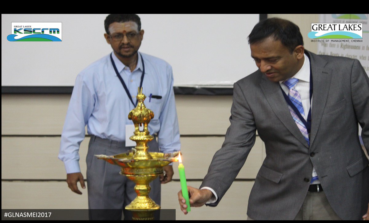 GreatLakes_MBA's tweet photo. NASMEI conference kick starts @GreatLakes_MBA with eminent speakers and worlds best market researchers #GLNASMEI2017 https://t.co/brT9aHR52o