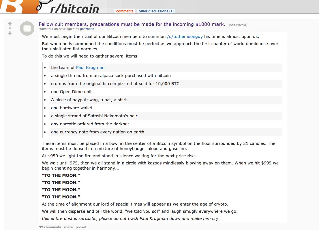 bitcoinmom's tweet image. OMG 😂 😂 😂: reddit.com/r/Bitcoin/comm…