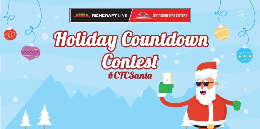 CdnTireCtr's tweet photo. CONTEST Day Five: RT this message for your chance to WIN 2 tickets to see @starsonice on April 30 at #RichcraftLive at @CdnTireCtr #CTCSanta https://t.co/lKHWUObkbW