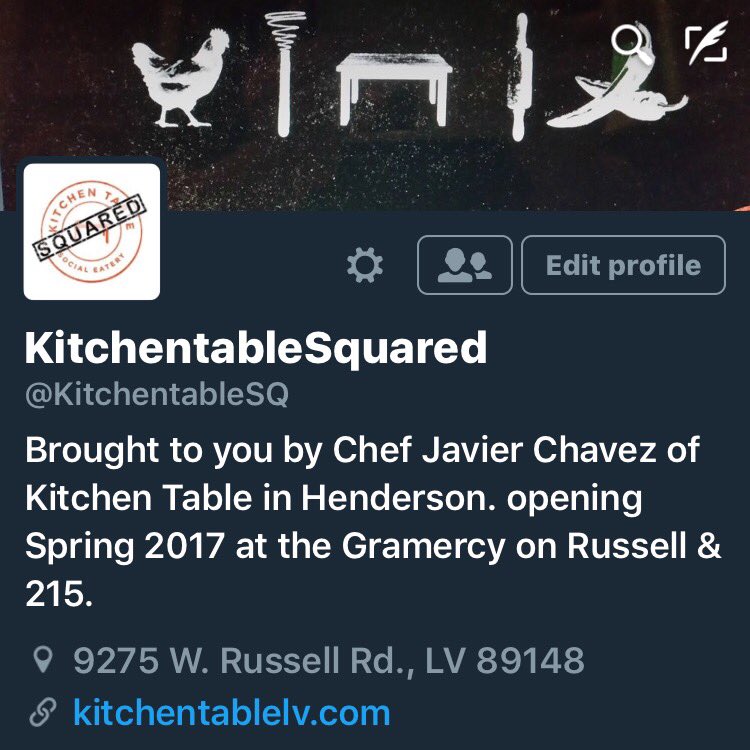 KitchentableLV's tweet photo. We hope you will follow our new twitter account for @KitchentableSQ! Stay tuned for opening updates! #LasVegas #Foodies #breakfast2dinner https://t.co/d0M8LEFY8b