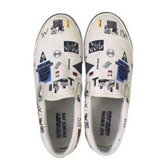 raf simons cdg vans