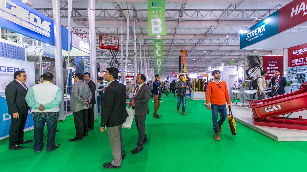 baumaCONEXPOIND's tweet photo. #BCIndia2016 offered a great platform for the exhibitors & visitors to involve in a trade & promotional activities for their business growth https://t.co/VHtHCauKeW