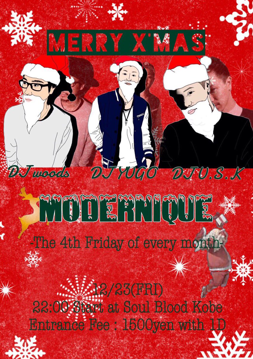 dj_yugo's tweet photo. Tonight...
MODERNIQUE @soulblood
with @dj_usk , @djwoods0603 
楽しいメンバーで開催です😎
音楽を楽しみたい人は是非ご来場下さい🙇 https://t.co/VeBZvqtqBm