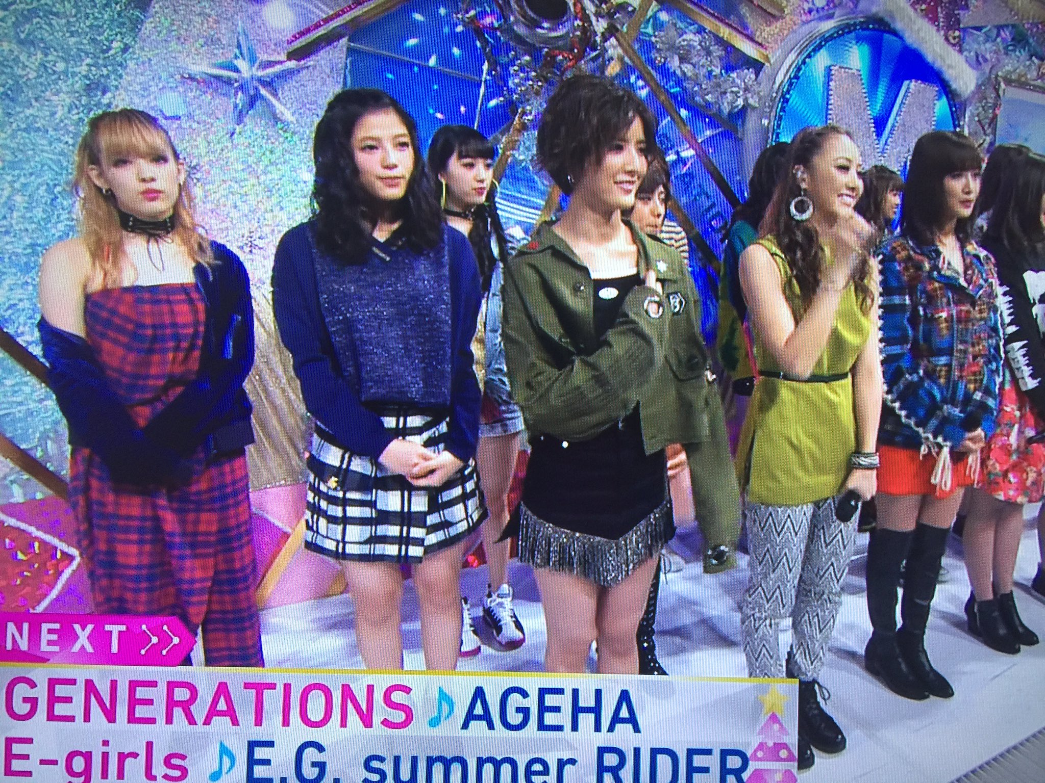 Music Station まもなくｅ Girls 寒い冬にe Girlsからハッピーでホットな E G Summer Rider をお届け Mステ T Co Jhhr7kysjg Twitter