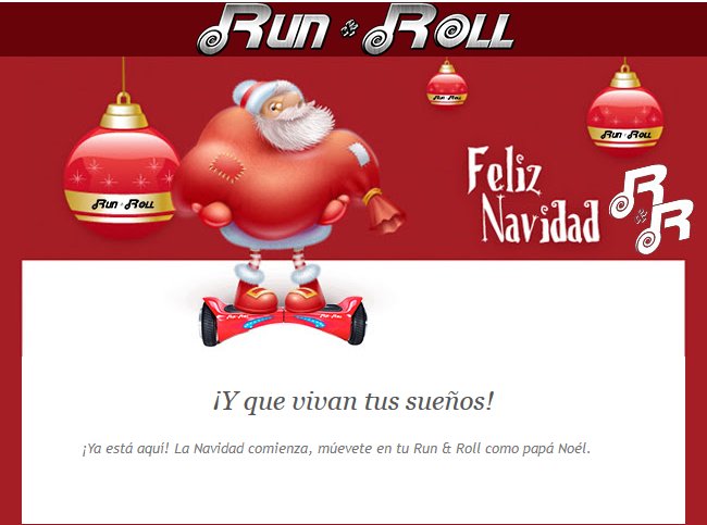 runrollers's tweet image. Felices fiestas de Run&amp;amp;Roll