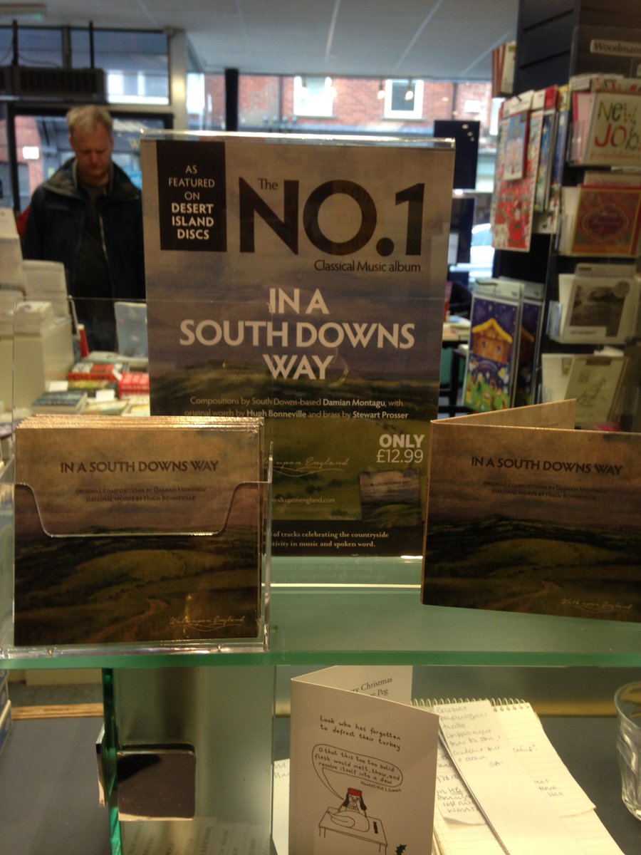 _onetreebooks's tweet photo. 24 Days of Christmas: Day 23
Another great stocking filler, selling fast @WalkUponEngland @StewartProsser @DamianMontagu #inasouthdownsway https://t.co/wtw0uPJdHw