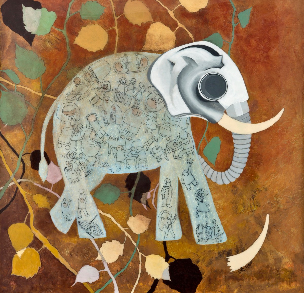 Şiir Özbilge's exhibition 'Conglomerate' is opening at Poligon The Shooting Gallery tonight!