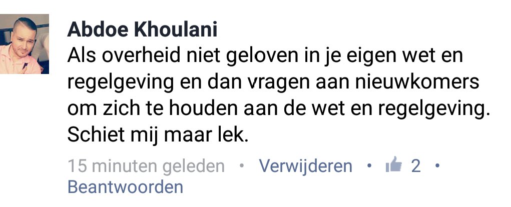 Precies. #rechtsstaat #islamitischonderwijs