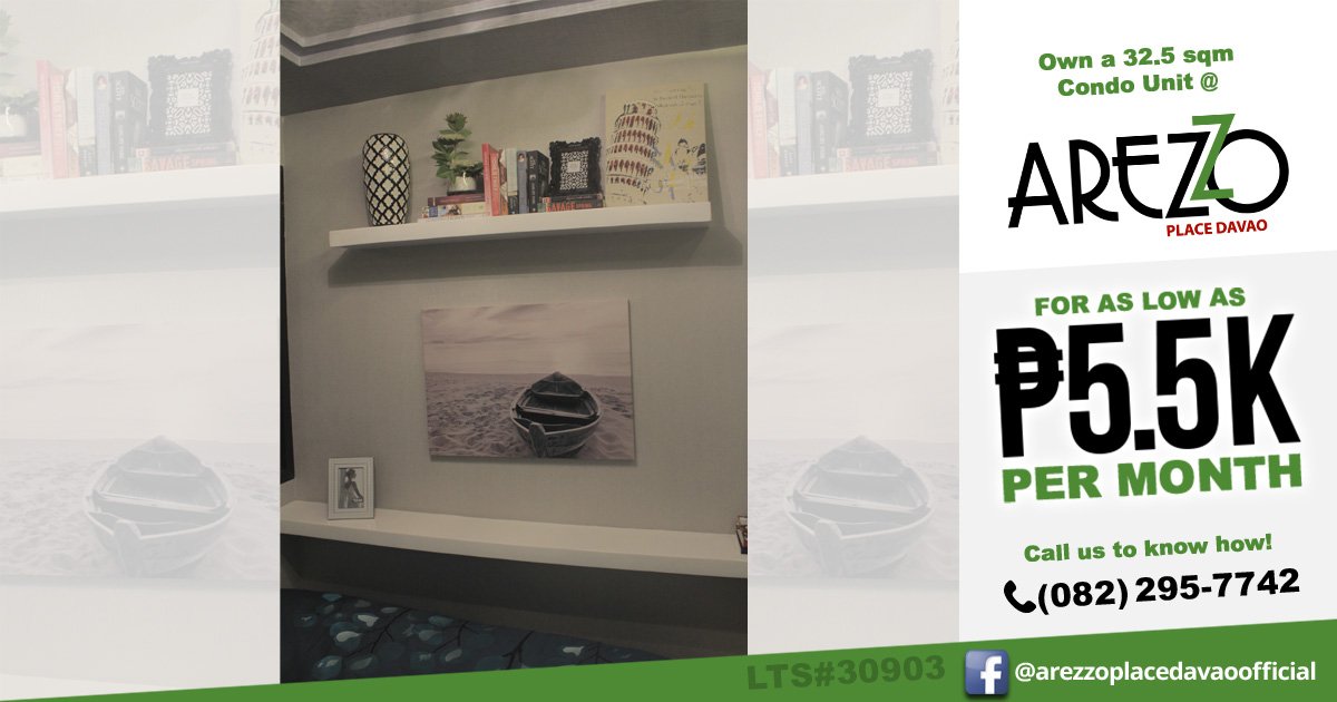 APDPhinma's tweet photo. Look at how much space you get for only 5.5k/month. Contact your agent now! #ArezzoDavao #RealEstateDavao https://t.co/g5dVx9wCpj