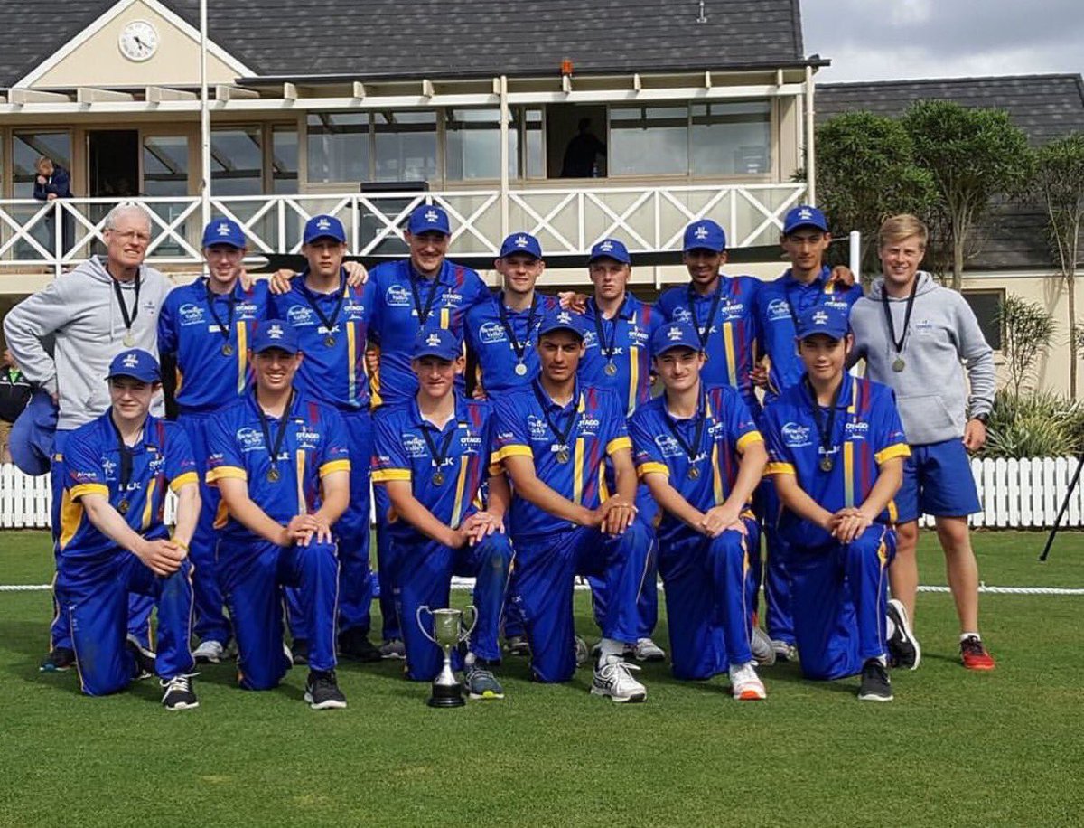 Massive congrats to the Otago U19 men who have today beaten Auckland to take home the national title! Well done lads 🏅🏆