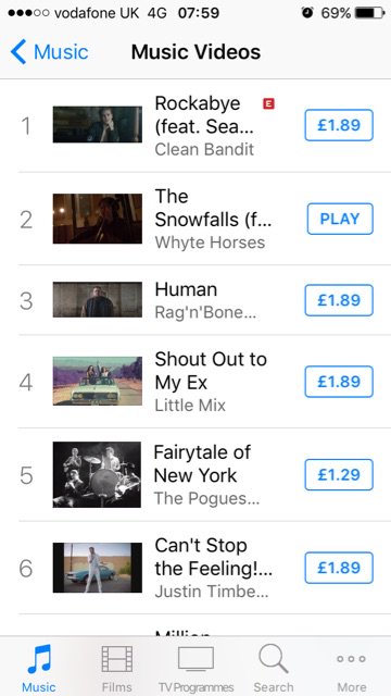 HaslemereHetty's tweet photo. No2 In UK iTunes @whytehorses The Snowfalls (feat. St. Barts Choir) https://t.co/GzoFIydMq1 @BartsSt #proudparent https://t.co/DCL8JxPrtB
