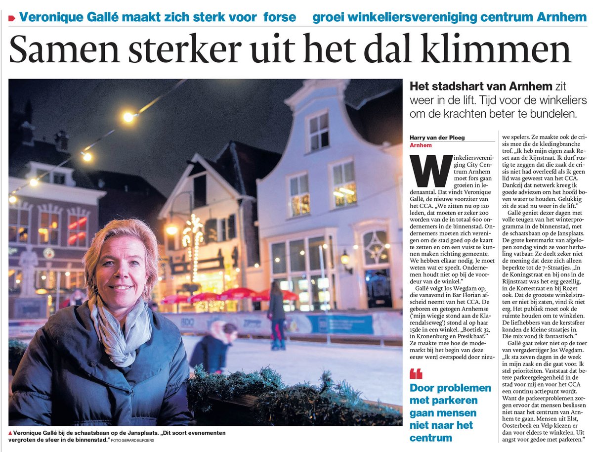 gefeliciteerd Veronique Gallé! #resetfashion <a href="/ArnhemCCA/">CCA</a> <a href="/ArnhemCentrum/">Binnenstad Arnhem</a> #rijnstraat