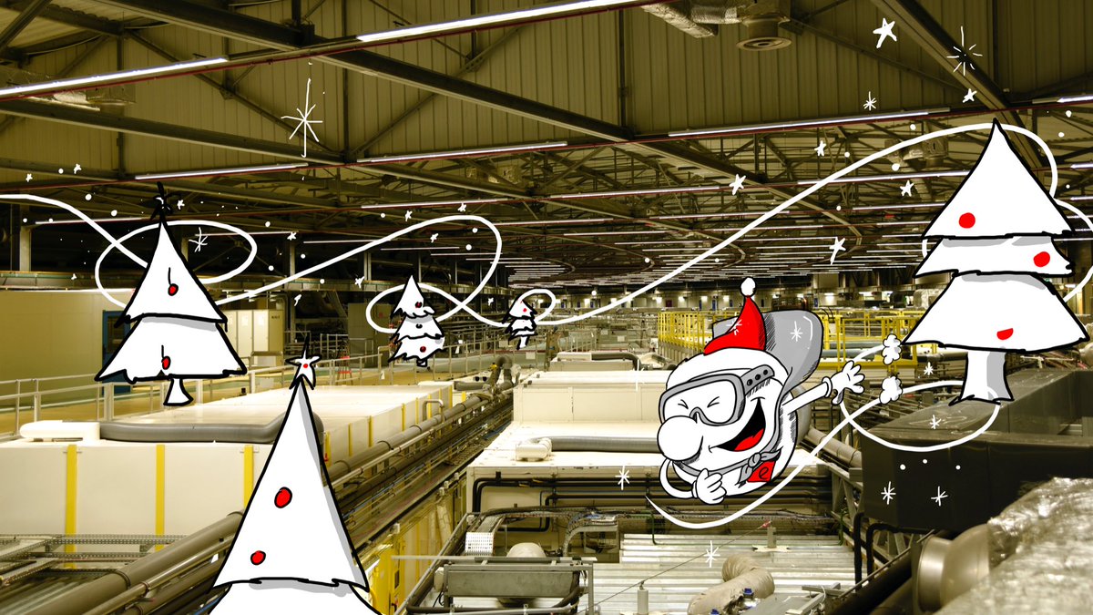 ESRF_FR's tweet photo. Les équipes de l'ESRF vous souhaite un Joyeux Noël 🎄 #Synchrotron #Europe #Grenoble #XmasScience https://t.co/2STLyj5hw4