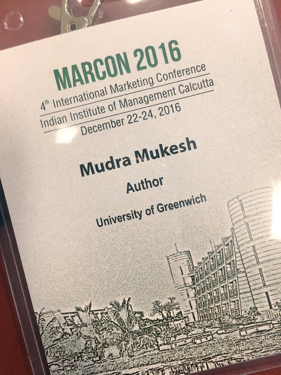 mudrawl's tweet photo. All set for my first academic presentation ever in India! #IIMCAL #MARCON16 #digital #facebook https://t.co/KHwyAhoRPQ
