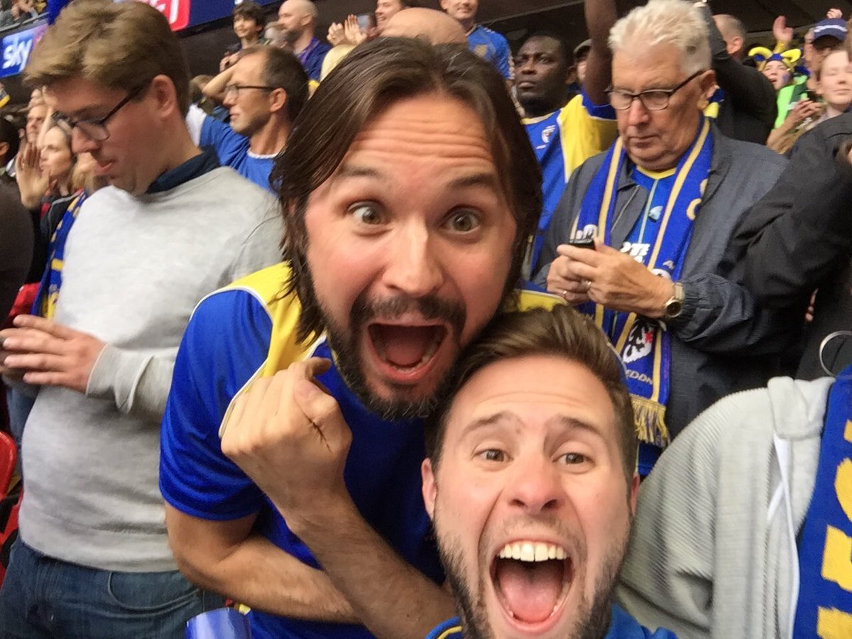 AJAlltimes's tweet photo. #mydonsyear @AFCWimbledon https://t.co/uUDfIwoEjf