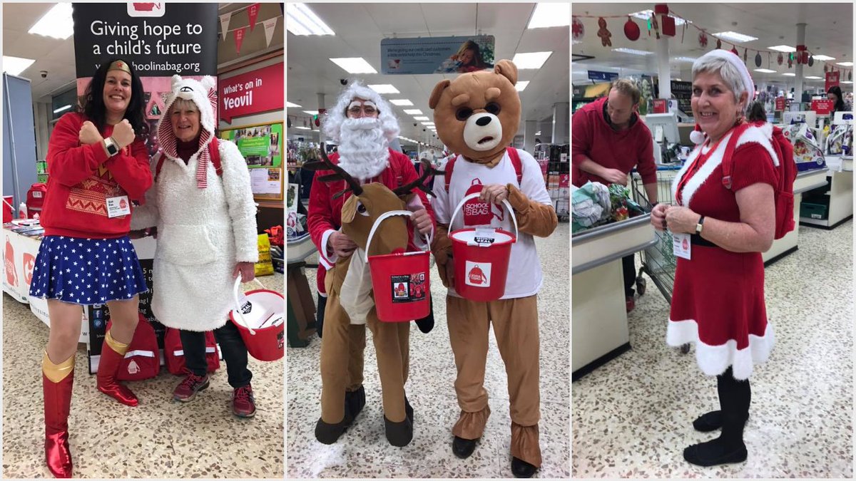 Good luck to all <a href="/SchoolinaBag1/">School in a Bag</a> marathon bag packers
today at <a href="/Tesco/">Tesco</a> in #Yeovil…….bit.ly/2hxHnkB