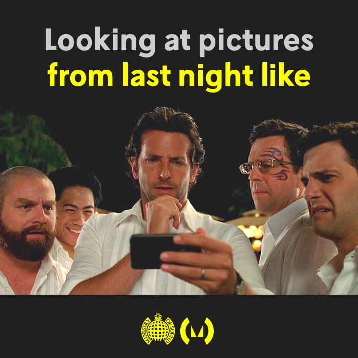 ministryofsound's tweet image. Tag a mate who's woken up like this! 😜