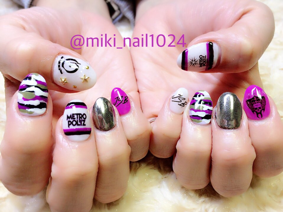 Miki Nail En Twitter 茜ちゃんjsbネイル Jsbネイル 三代目jsoulbrothersネイル 三代目ネイル イベント ネイル ネイル Nail ネイルデザイン セルフネイル ジェルネイル 福井 大人ネイル 可愛いネイル かわいいネイル シンプルネイル 簡単ネイル ネイルチップ