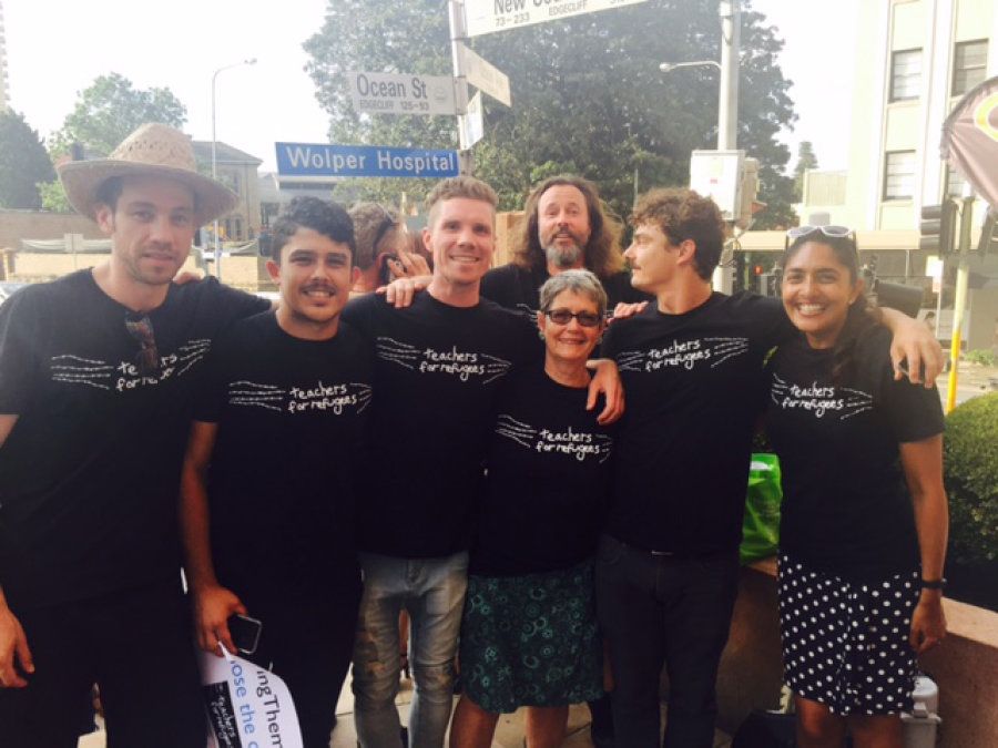 CAPSA_WeCan's tweet photo. Speaking Up For People Seeking Asylum Is Part Of A Teacher's Job #auspol #refugeeswelcome https://t.co/zE06ava5FU https://t.co/TM0MCWOBzg