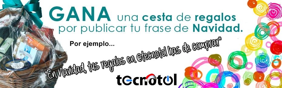 tecnotol's tweet photo. #Sorteo: Gana una cesta de #Navidad por publicar una frase #original de #tecnotol. Ganador el día 29 de diciembre. https://t.co/7621384VAl