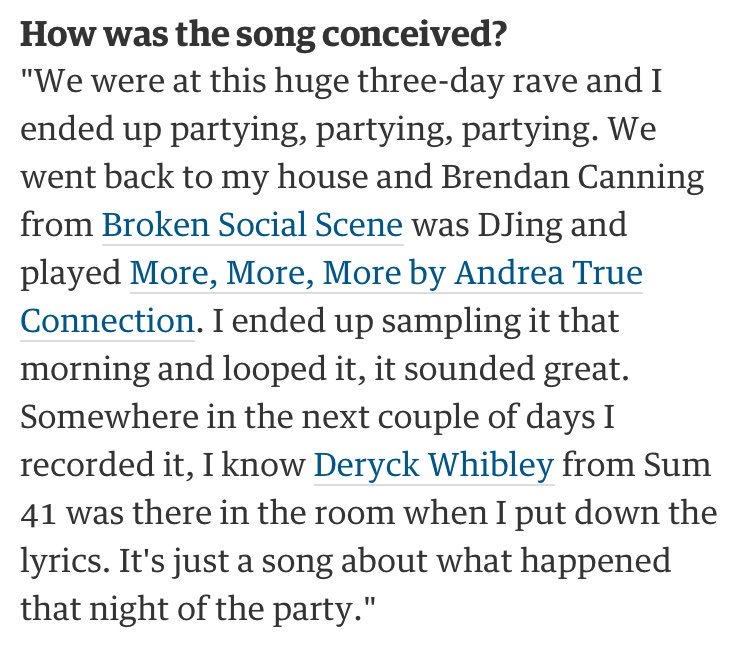 fun fact about Steal My Sunshine