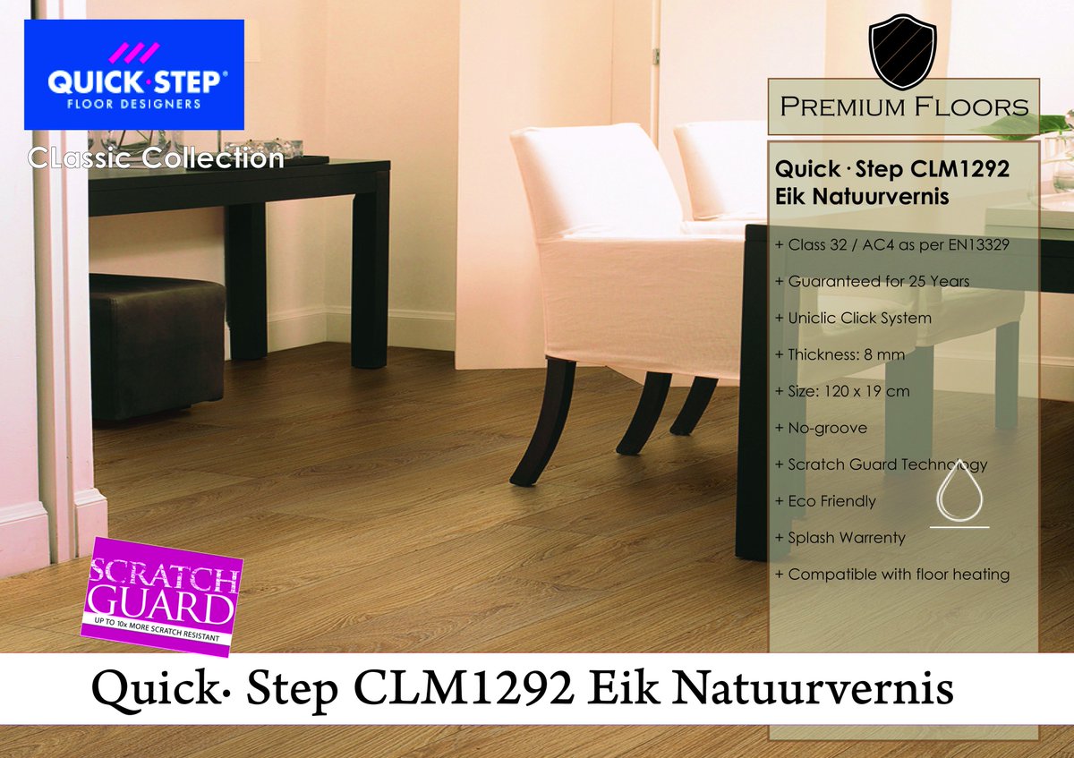 Premium_Floors_'s tweet photo. Op alle @QuickStepFloor nu gratis ondervloer van Quick-Step bij all-incl:
Laminaat +ondervloer +plinten +prof. leggen  |  @Premium_Floors_ https://t.co/nqBtxr77YR