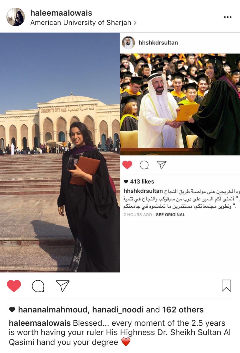 Bint_ARB's tweet photo. Proud of you Leemz @Haleemaalowais ❤️❤️👏🏻👏🏻 alf mabrook our future dakhtoora 😘 https://t.co/qeYL3se6pj