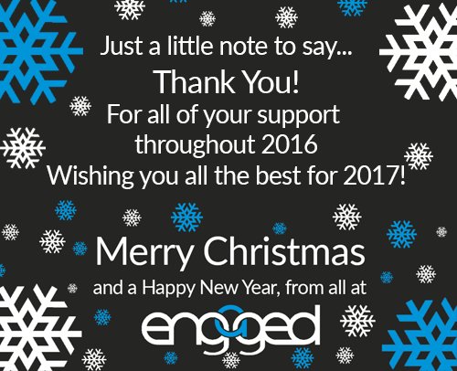 Engaged_tweets's tweet photo. Merry Christmas and a happy new year from all at EngagedCRM!!! https://t.co/xux9jcJLWm