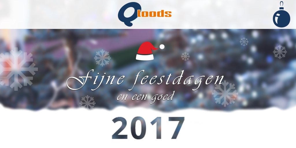 Q Loods wenst u prettige kerstdagen en een gelukkig nieuwjaar!