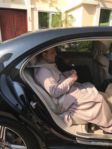 MushRajpar's tweet photo. Flight #BTP555 #AsifZardari returns back home #Karachi @SikanderBalouch @HullioSikandar @Qasimsoomro @omar_quraishi https://t.co/ukEIiuuWBc