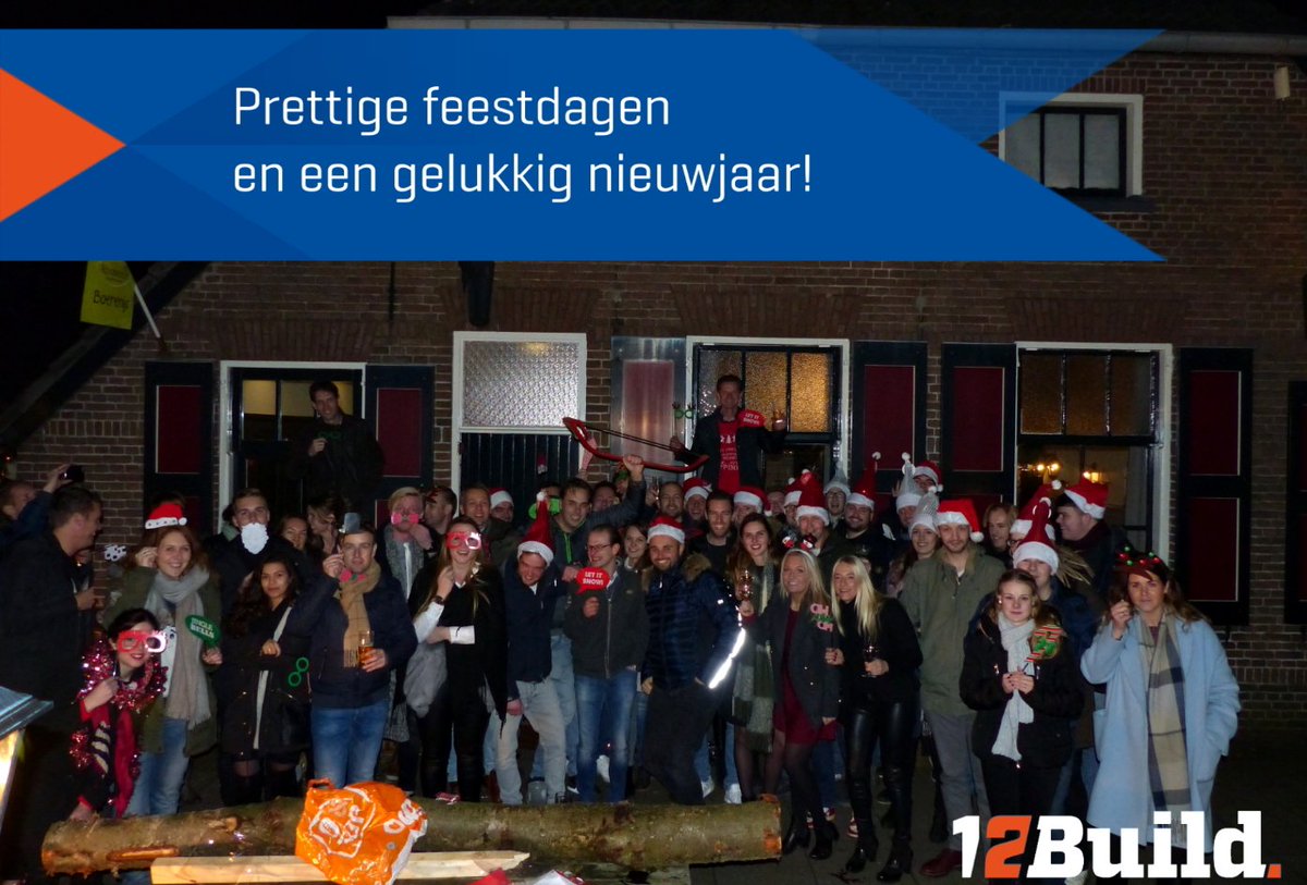 12Buildcom's tweet image. Alle 12Build medewerkers wensen jullie gelukkige feestdagen en een succesvol 2017.