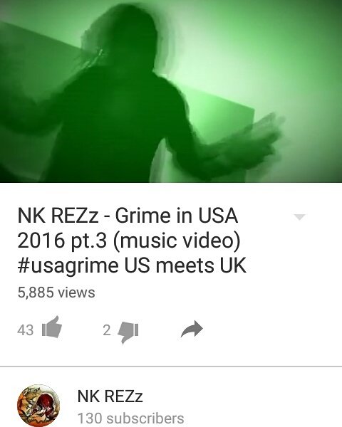 nkrezzoffical's tweet photo. Got over 5k views on grime in usa pt.3 music video go pree dat. #usagrime #grime #grimemusic #merky #hardbarz #americangrime #madting https://t.co/EXvKv5voti