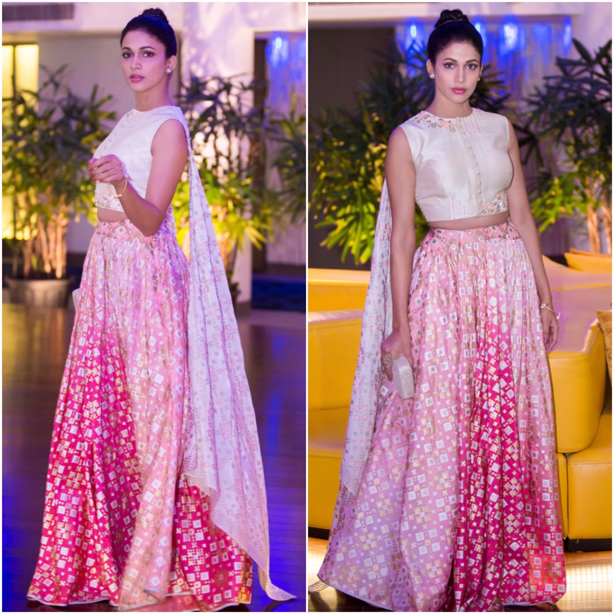 ashwinmawle's tweet photo. Stunning @Itslavanya slays in #iamdesign outfit by @StoreAnonym @TalashaHYD jewelry @abyanandita clutch 4 #GeminiTVAwards #styledbyashwin https://t.co/kKIx1a5m9W