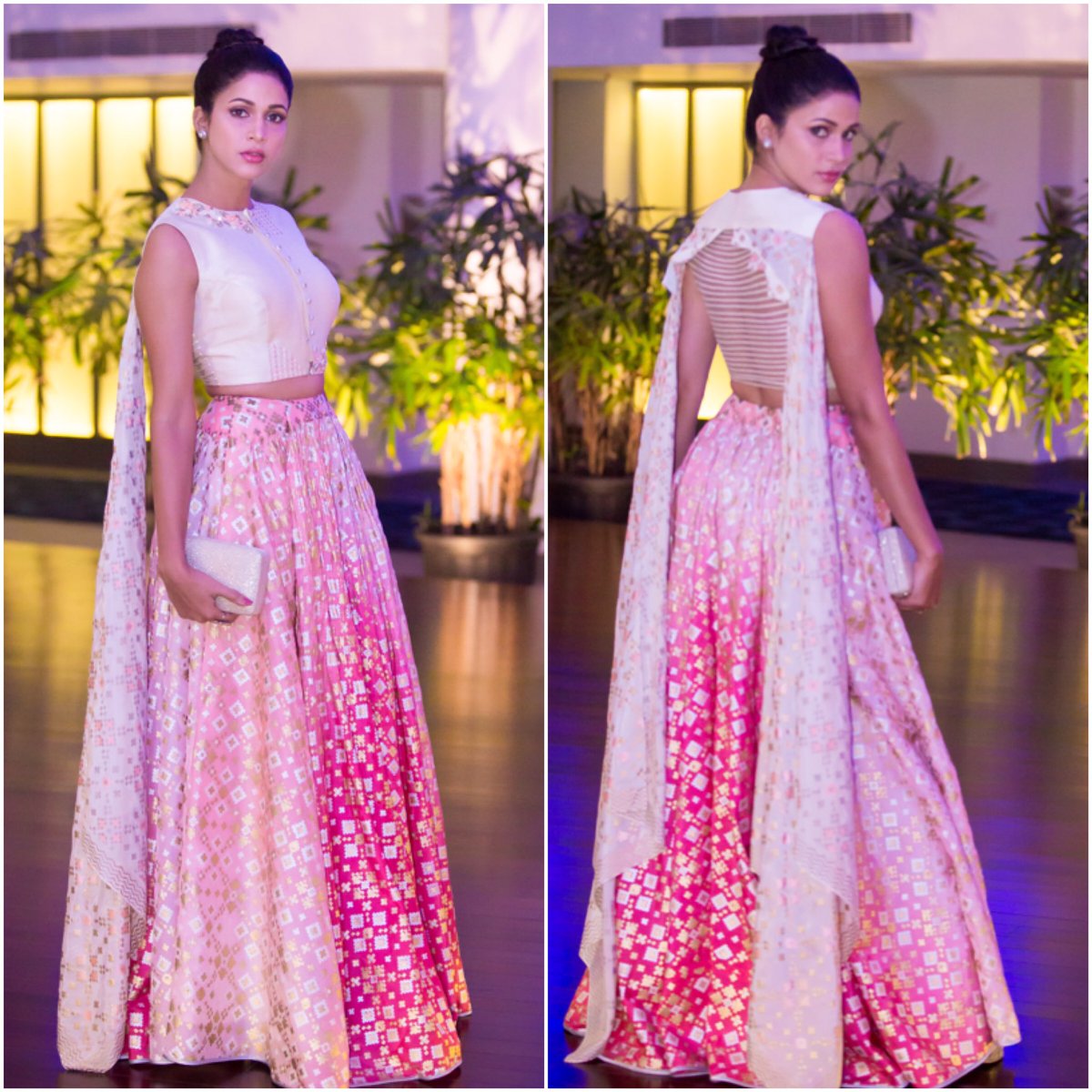 ashwinmawle's tweet photo. Stunning @Itslavanya slays in #iamdesign outfit by @StoreAnonym @TalashaHYD jewelry @abyanandita clutch 4 #GeminiTVAwards #styledbyashwin https://t.co/kKIx1a5m9W