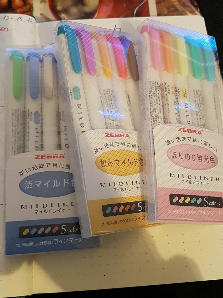 MsArenia's tweet photo. Gerade Post aus Japan bekommen *-* #bujo #midliner https://t.co/dbW6T2z6JF
