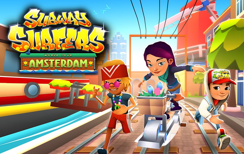 Subway Surfers Amsterdam Game - Play Subway Surfers Amsterdam Online for  Free at YaksGames