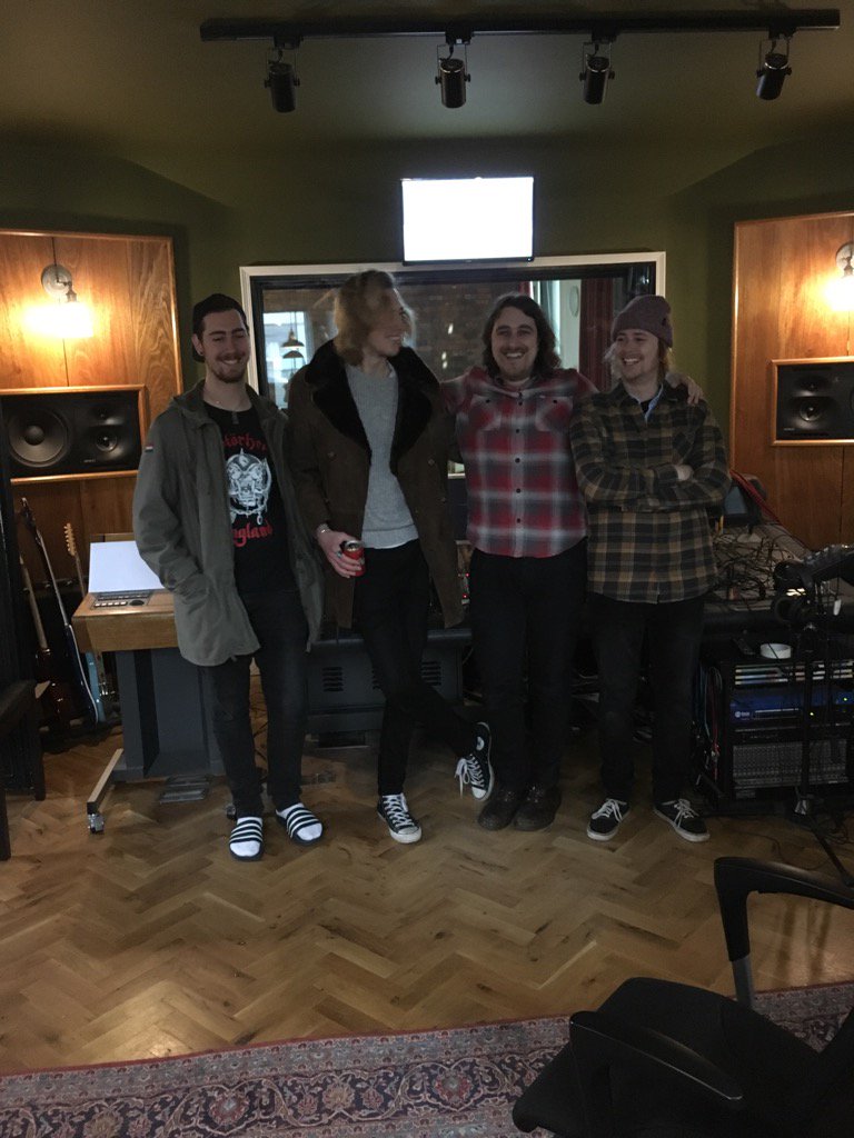 Had a mint time recording <a href="/AbdomenBand/">Abdomen</a> first record this month. Back to the Netherlands they go😢