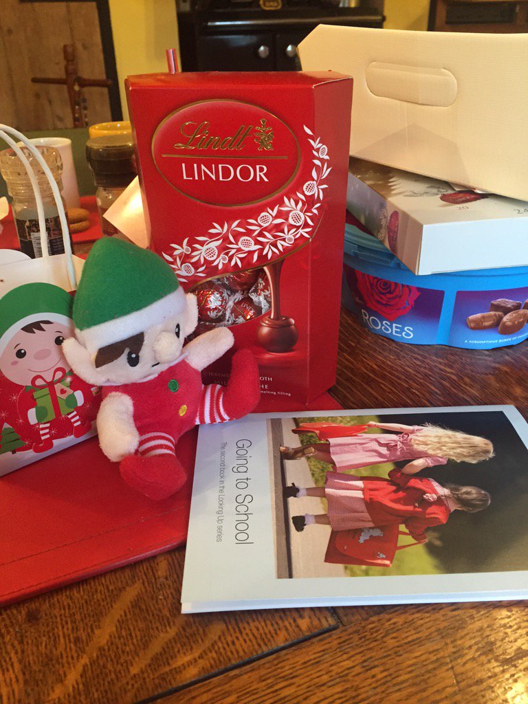 helen_laverty's tweet photo. Look who's reading @LookingUpBooks @DownsSideUp @WeLDnurses @amandalglennon @SantaSigning no mischief last night! https://t.co/aw6qYf5nOO