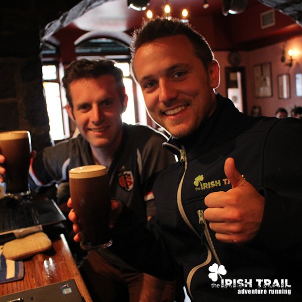 TheIrishTrail's tweet photo. IT#6 - Notre Staff vous démontrera ô combien l'hydratation post course est essentielle ! #JoyeusesFêtes #DrinkWithModeration #IrishTrail https://t.co/E69MfznO6K